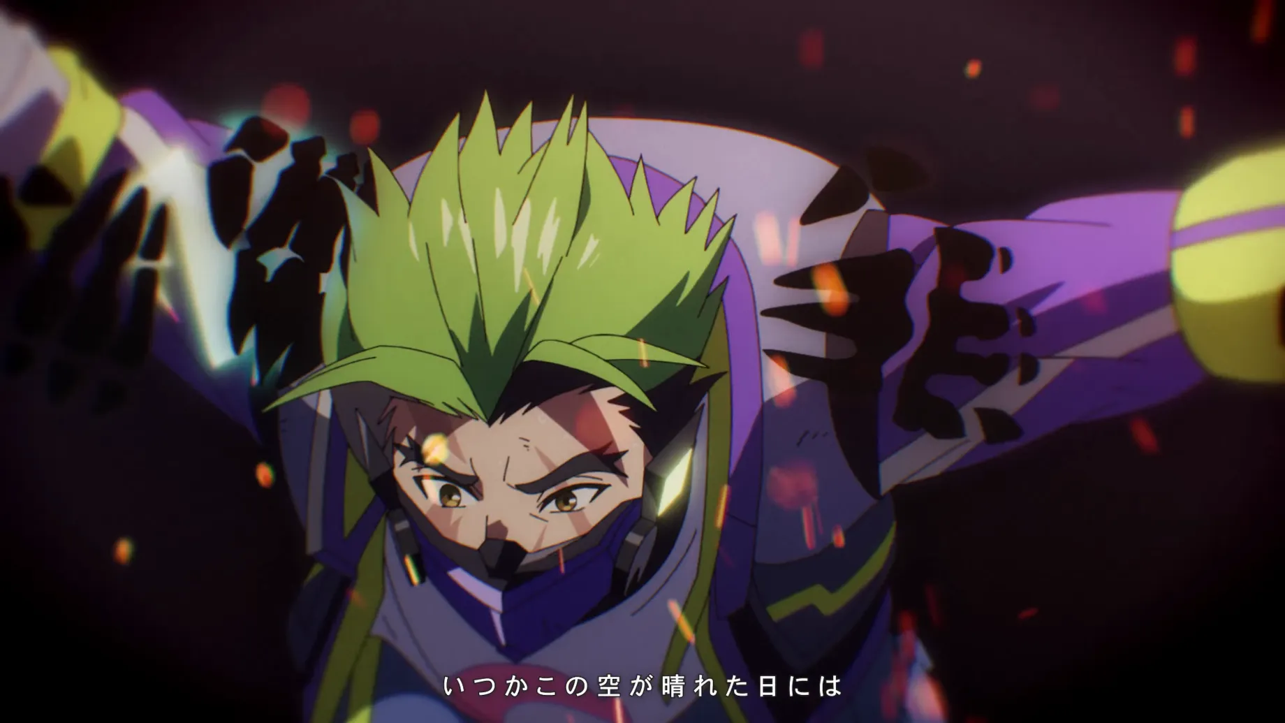 YOASOBIコラボ曲「オリオン」のMVでゲンジが捕縛される場面