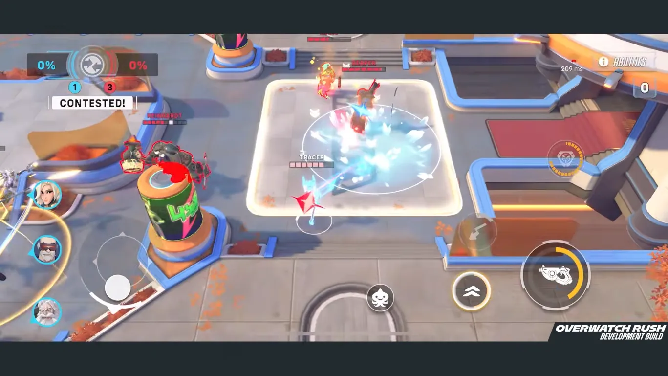 開発中のゲームプレイ画面2