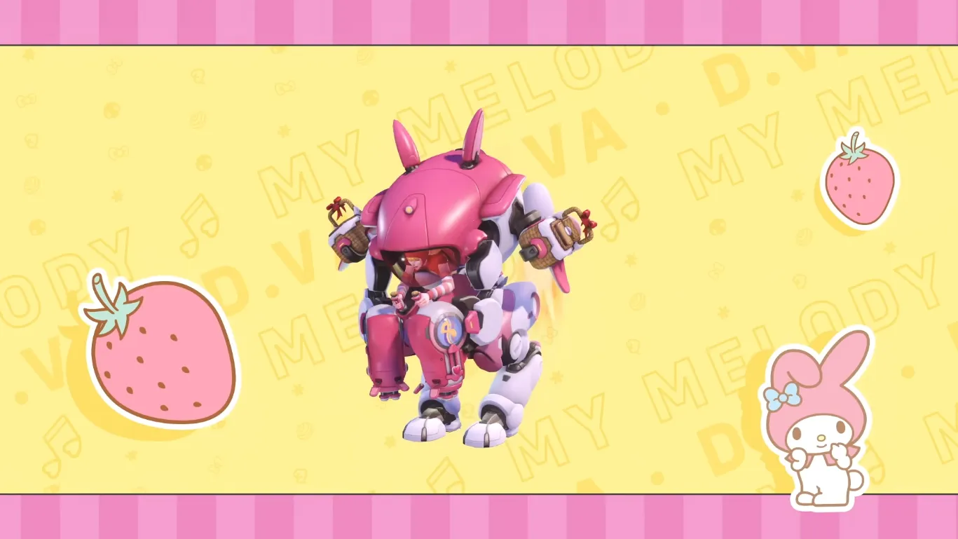 D.Va×マイメロディ