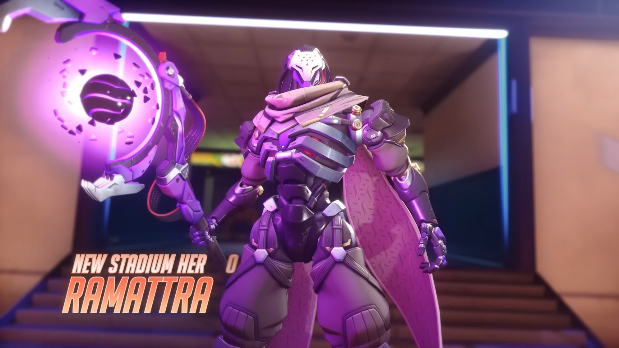 スタジアムに参戦するラマットラ