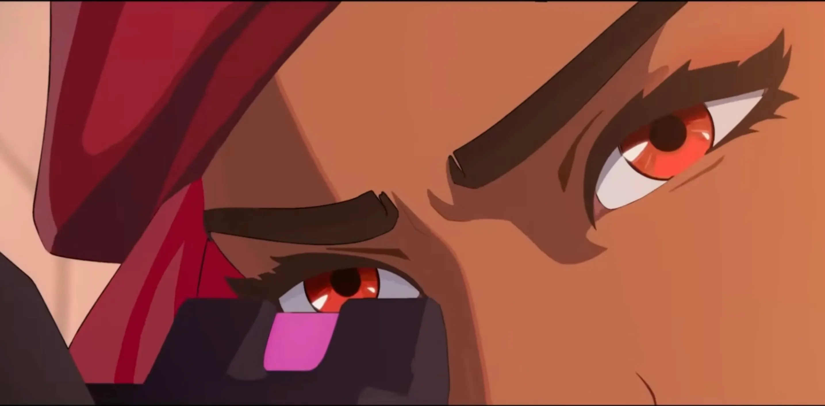 大型銃で射撃するシエラ その1